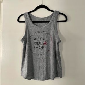 Gray women’s tank by Active Ride Shop